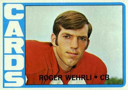 1972 Topps Roger Wehrli #59 Football Card