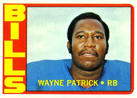 1972 Topps Wayne Patrick #57 Football Card