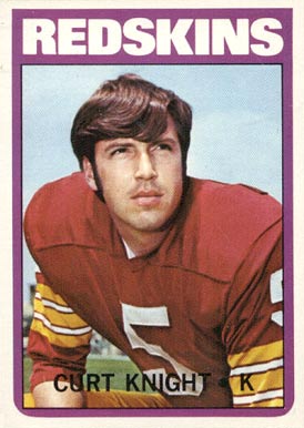 1972 Topps Curt Knight #51 Football Card