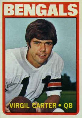 1972 Topps Virgil Carter #49 Football Card