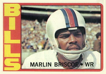 1972 Topps Marlin Briscoe #30 Football Card
