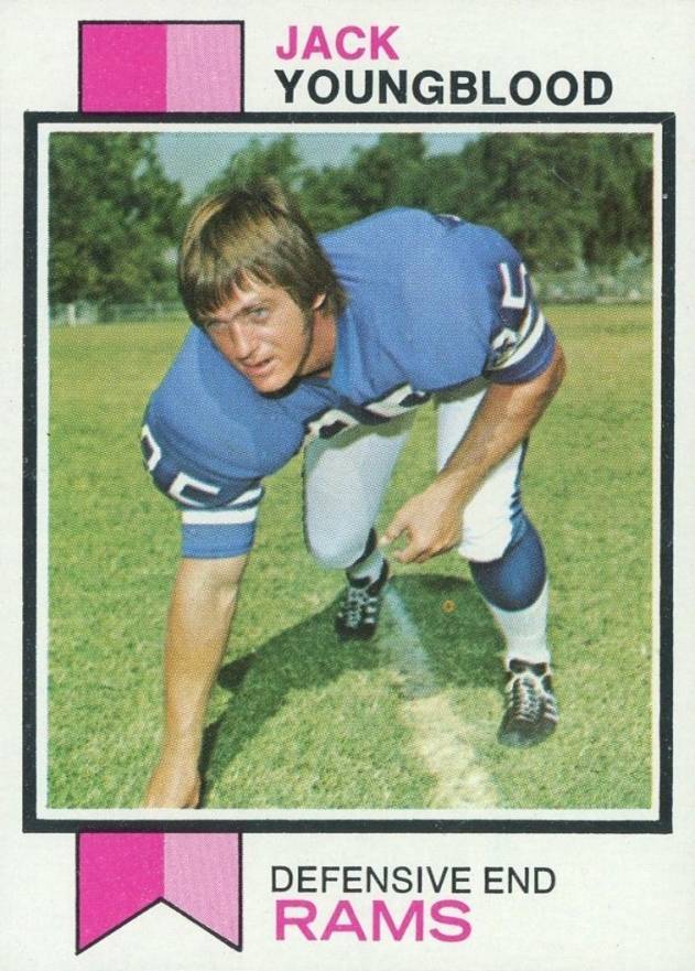 1973 Topps Jack Youngblood #343 Football Card