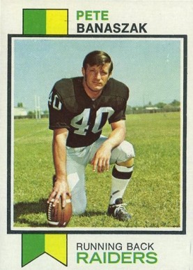 1973 Topps Pete Banaszak #426 Football Card