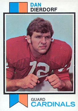 1973 Topps Dan Dierdorf #322 Football Card