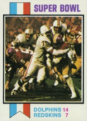 1973 Topps Super Bowl #139 Football Card