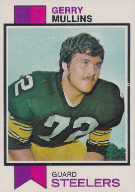 1973 Topps Gerry Mullins #191 Football Card