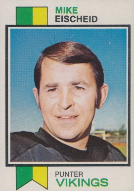 1973 Topps Mike Eischeid #112 Football Card