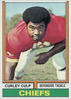 1974 Topps Curley Culp #433 Football Card