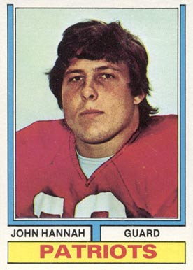 1974 Topps John Hannah #383 Football Card