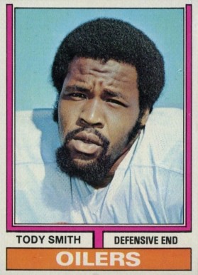 1974 Topps Tody Smith #336 Football Card