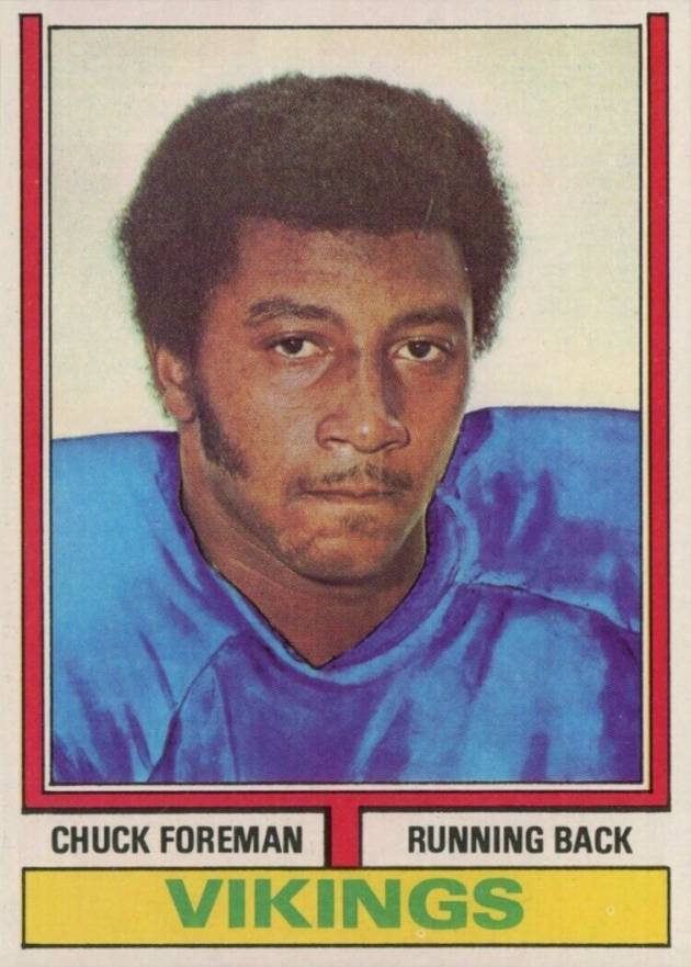 1974 Topps Chuck Foreman #113 Football Card