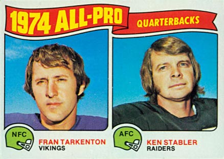1975 Topps All-Pro Quarterbacks #208 Football Card