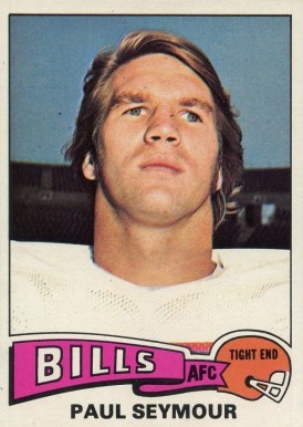 1975 Topps Paul Seymour #185 Football Card