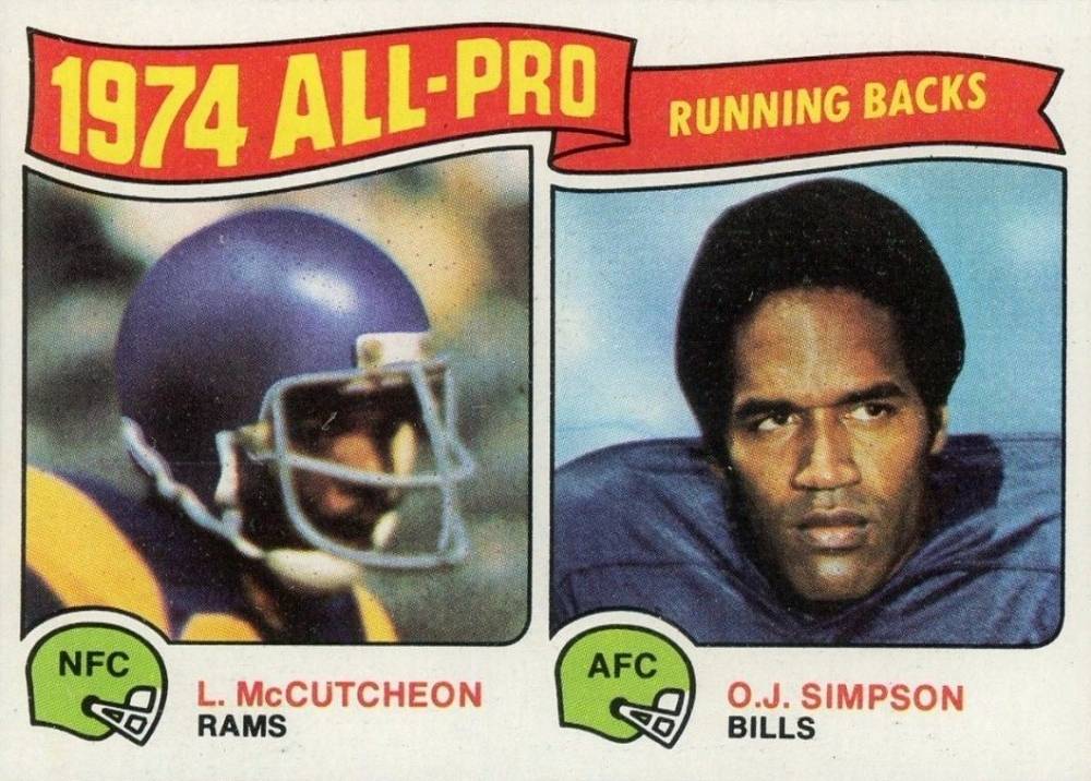 1975 Topps All-Pro Running Backs #209 Football Card