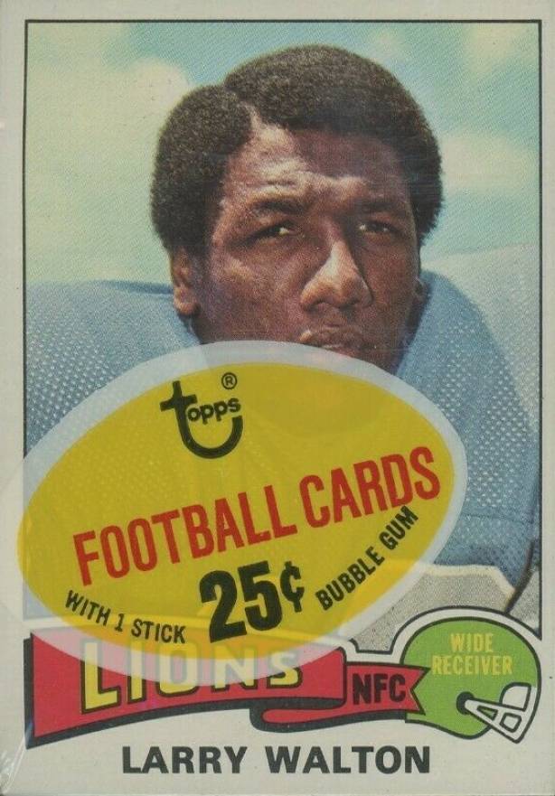 1975 Topps Cello Pack #CP Football Card