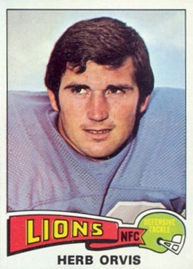 1975 Topps Herb Orvis #514 Football Card