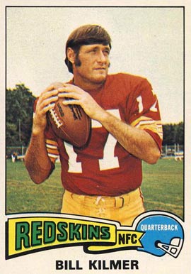 1975 Topps Bill Kilmer #480 Football Card