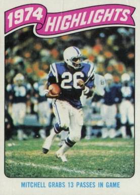 1975 Topps Lydell Mitchell #456 Football Card