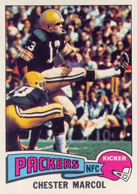 1975 Topps Chester Marcol #330 Football Card