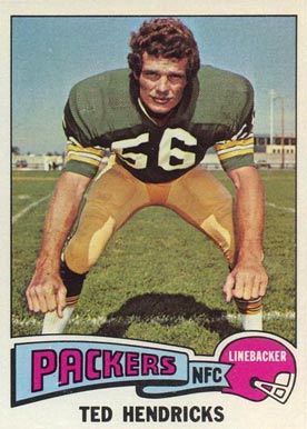1975 Topps Ted Hendricks #315 Football Card