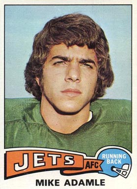 1975 Topps Mike Adamle #307 Football Card