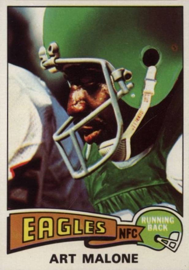 1975 Topps Art Malone #249 Football Card