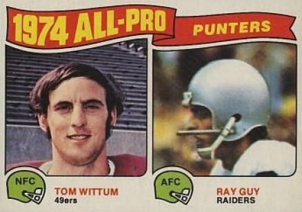 1975 Topps All-Pro Punters #224 Football Card
