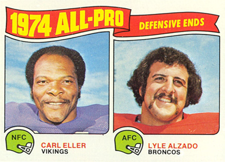 1975 Topps All-Pro Ends #216 Football Card