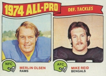1975 Topps All-Pro Tackles #215 Football Card