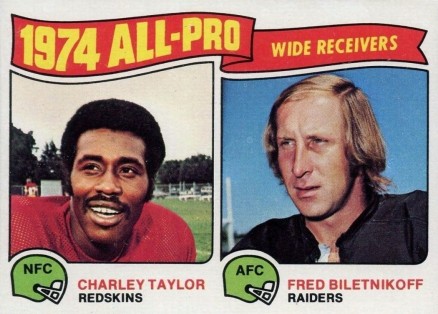 1975 Topps All-Pro Receivers #201 Football Card