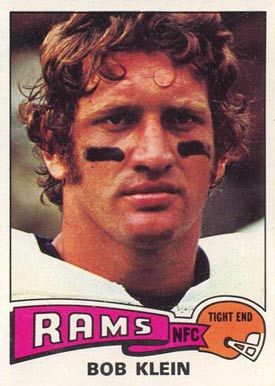 1975 Topps Bob Klein #148 Football Card
