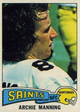 1975 Topps Archie Manning #135 Football Card