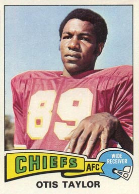1975 Topps Otis Taylor #75 Football Card