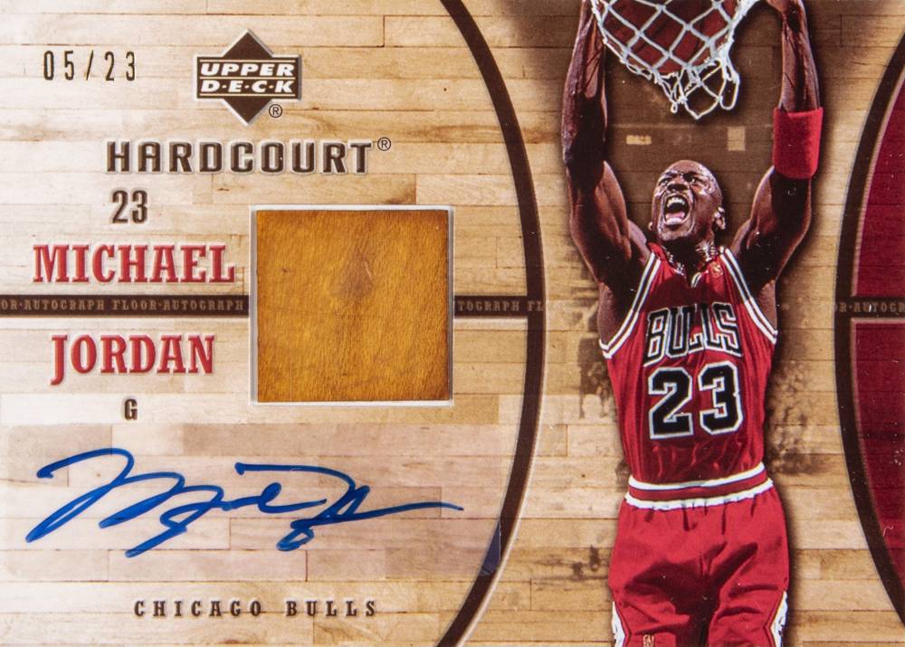 2006 Upper Deck Hardcourt Game Floor Michael Jordan #GF-29 Basketball Card
