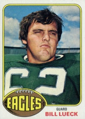 1976 Topps Bill Lueck #439 Football Card