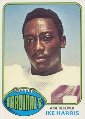 1976 Topps Ike Harris #393 Football Card