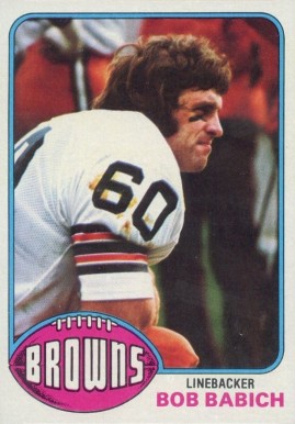 1976 Topps Bob Babich #374 Football Card