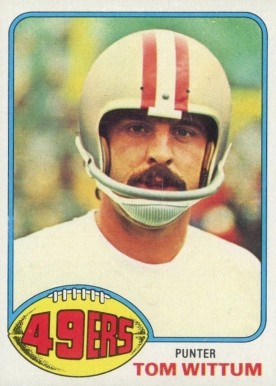 1976 Topps Tom Wittum #513 Football Card