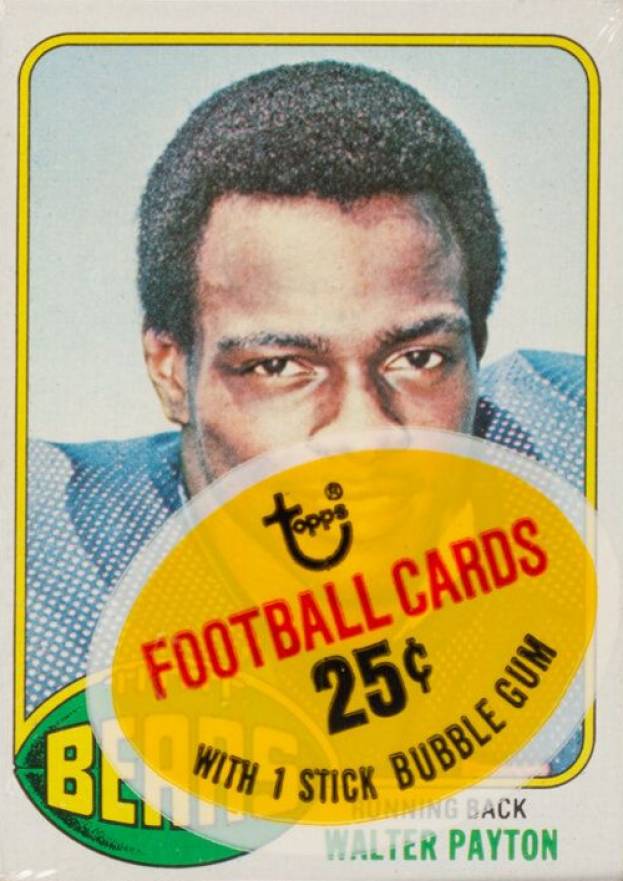 1976 Topps Cello Pack #CP Football Card