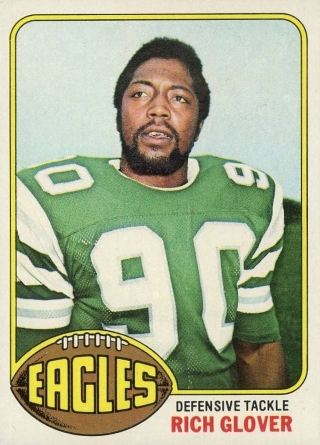 1976 Topps Rich Glover #121 Football Card