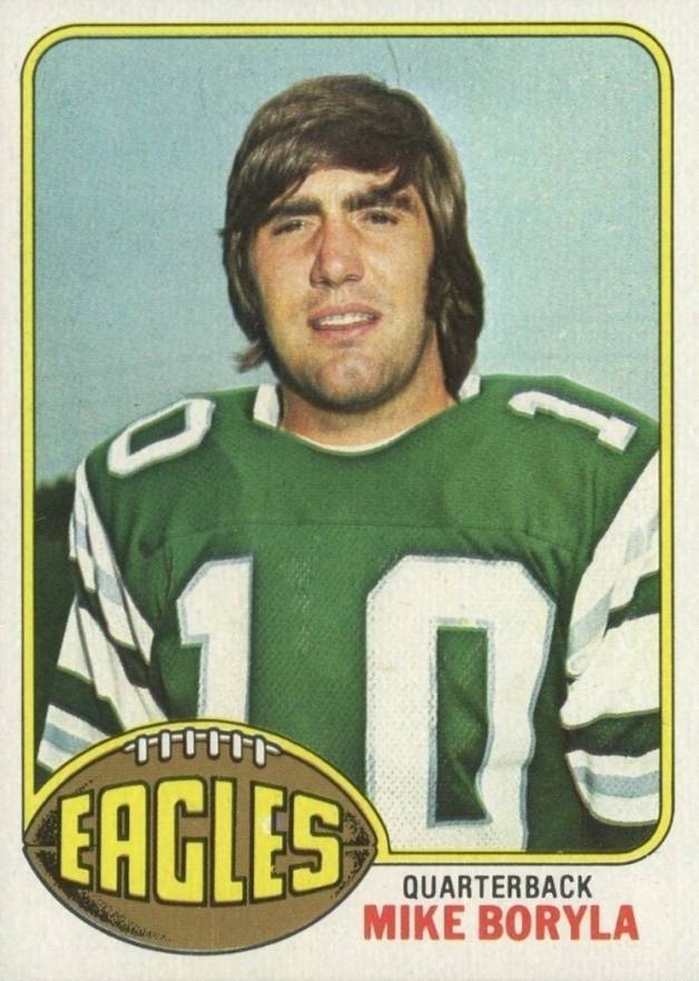 1976 Topps Mike Boryla #321 Football Card