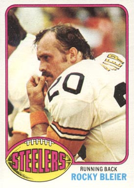 1976 Topps Rocky Bleier #522 Football Card