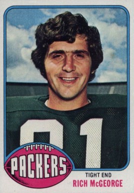 1976 Topps Rich McGeorge #504 Football Card