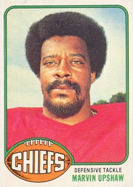 1976 Topps Marvin Upshaw #497 Football Card