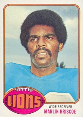 1976 Topps Marlin Briscoe #484 Football Card