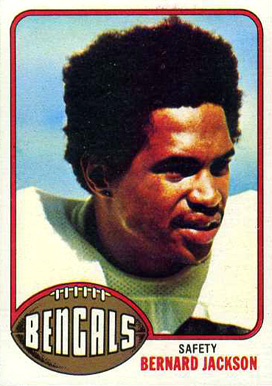 1976 Topps Bernard Jackson #449 Football Card