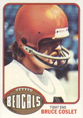1976 Topps Bruce Coslet #369 Football Card