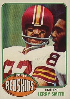 1976 Topps Jerry Smith #12 Football Card