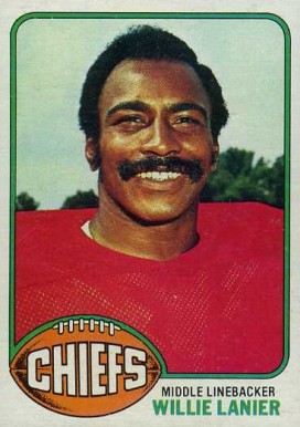 1976 Topps Willie Lanier #24 Football Card