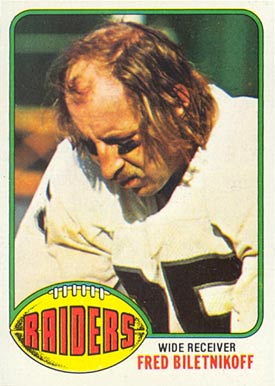 1976 Topps Fred Biletnikoff #25 Football Card